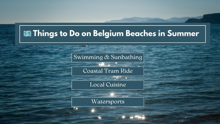 things to do on Belgium Beaches